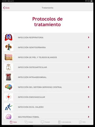 Screenshot 2 Guía Terapéutica Antibiótica iphone