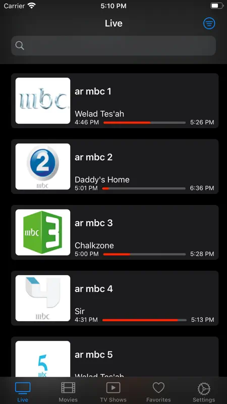 iProTV for iPtv & m3u content screenshot 1 of 9