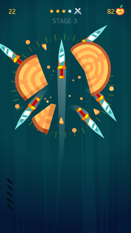 #3. Knife Hit (iOS) Által: Ketchapp