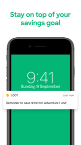 Loot - Savings Goal & Tracker screenshot