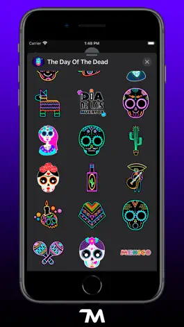 Game screenshot The Day Of The Dead Stickers hack