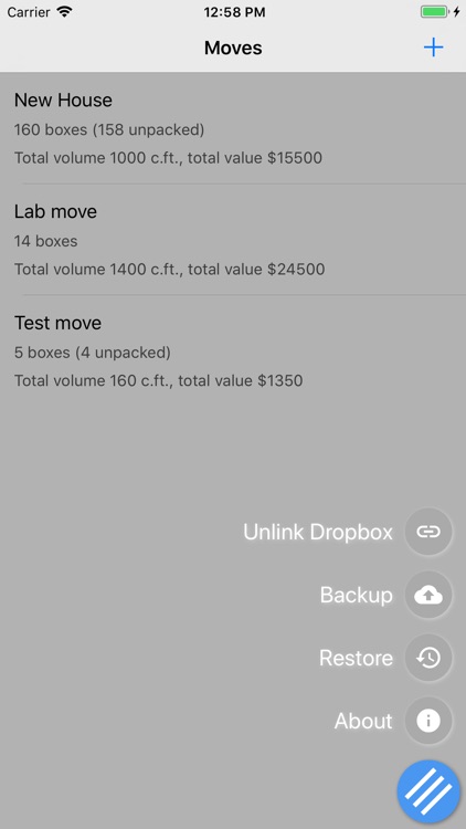 Moving Organizer Pro screenshot-0