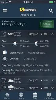 wrex weather iphone screenshot 4