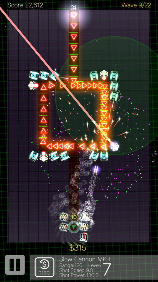 #2. neoDefense - Tower Defense (iOS) 由: SON GIL