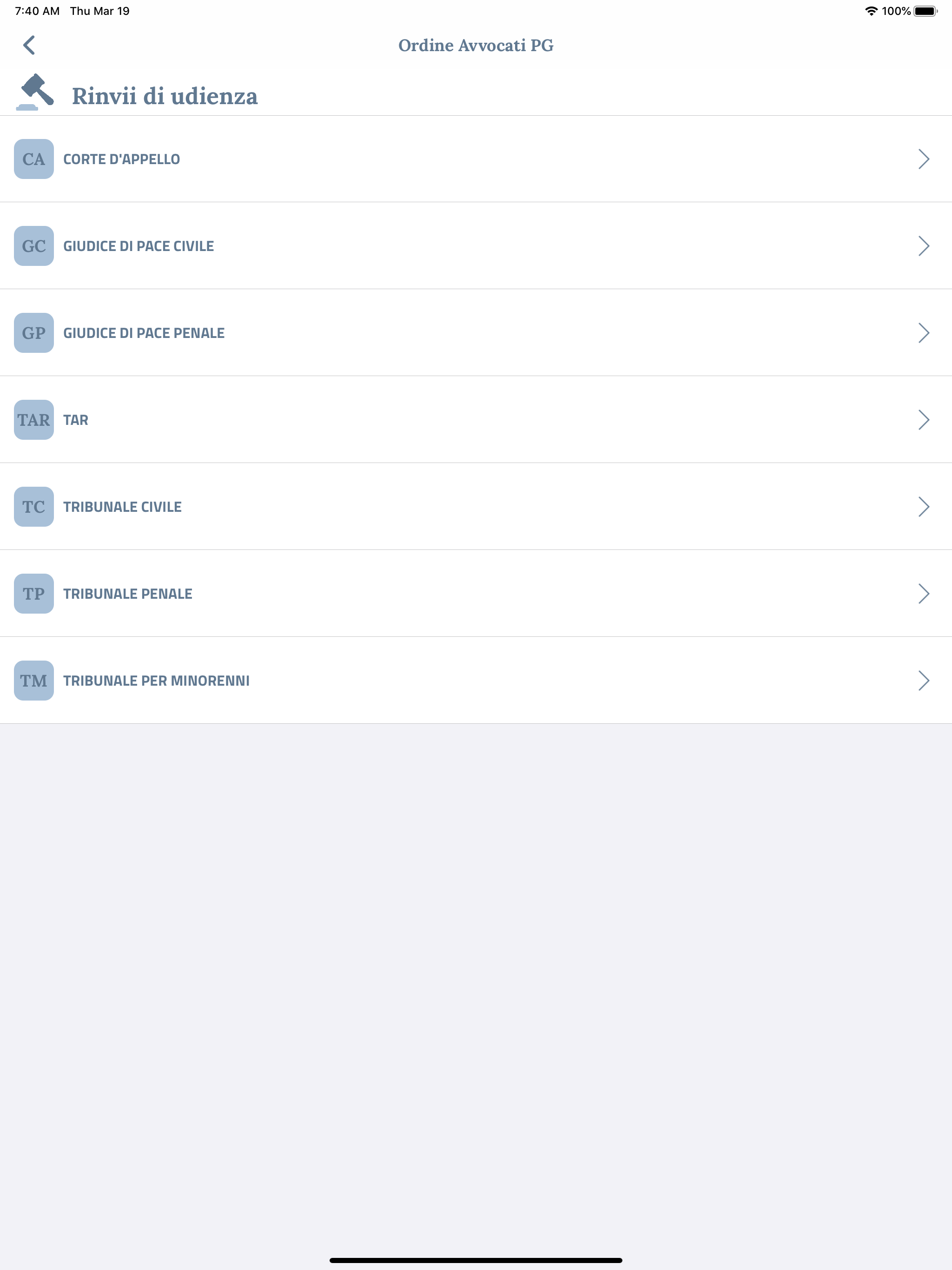 Ordine Avvocati Perugia screenshot 10