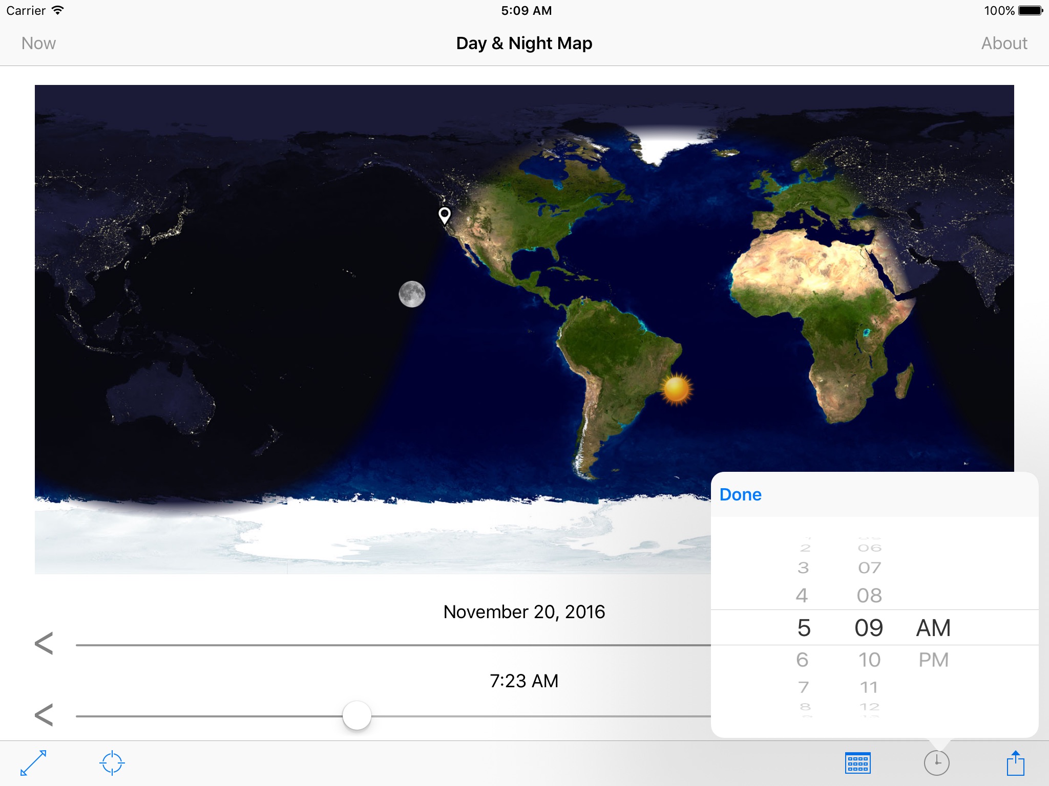 Day & Night Map screenshot 3