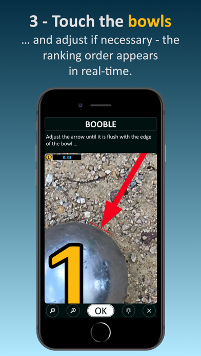 Booble (for petanque game) Screenshot