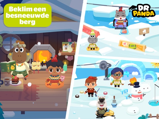 Dr. Panda Stad: Vakantie iPad app afbeelding 3