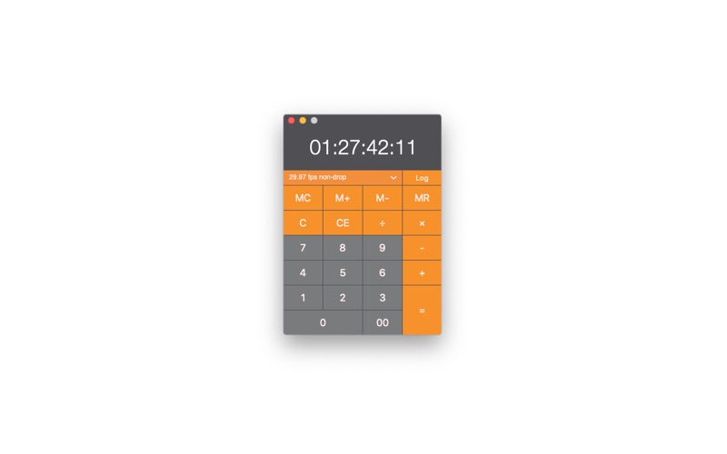 Screenshot #1 pour Timecode Calculator