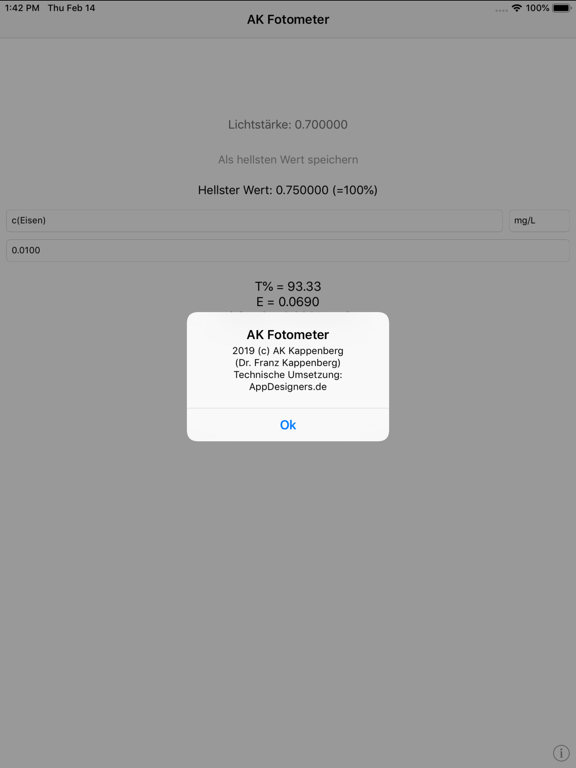 Screenshot #6 pour AK Fotometer
