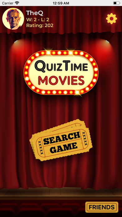 Screenshot #1 pour Quiztime Movies