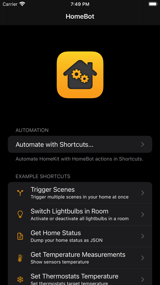 HomeBot for Shortcuts - 1.11 - (macOS)