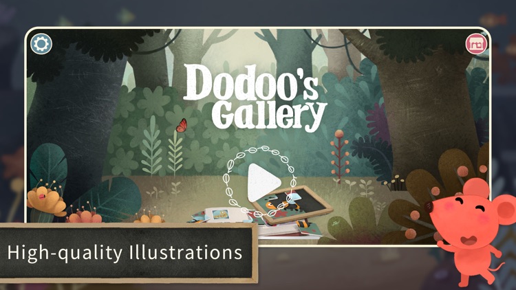 Dodoo's Gallery: Kids Puzzles screenshot-0
