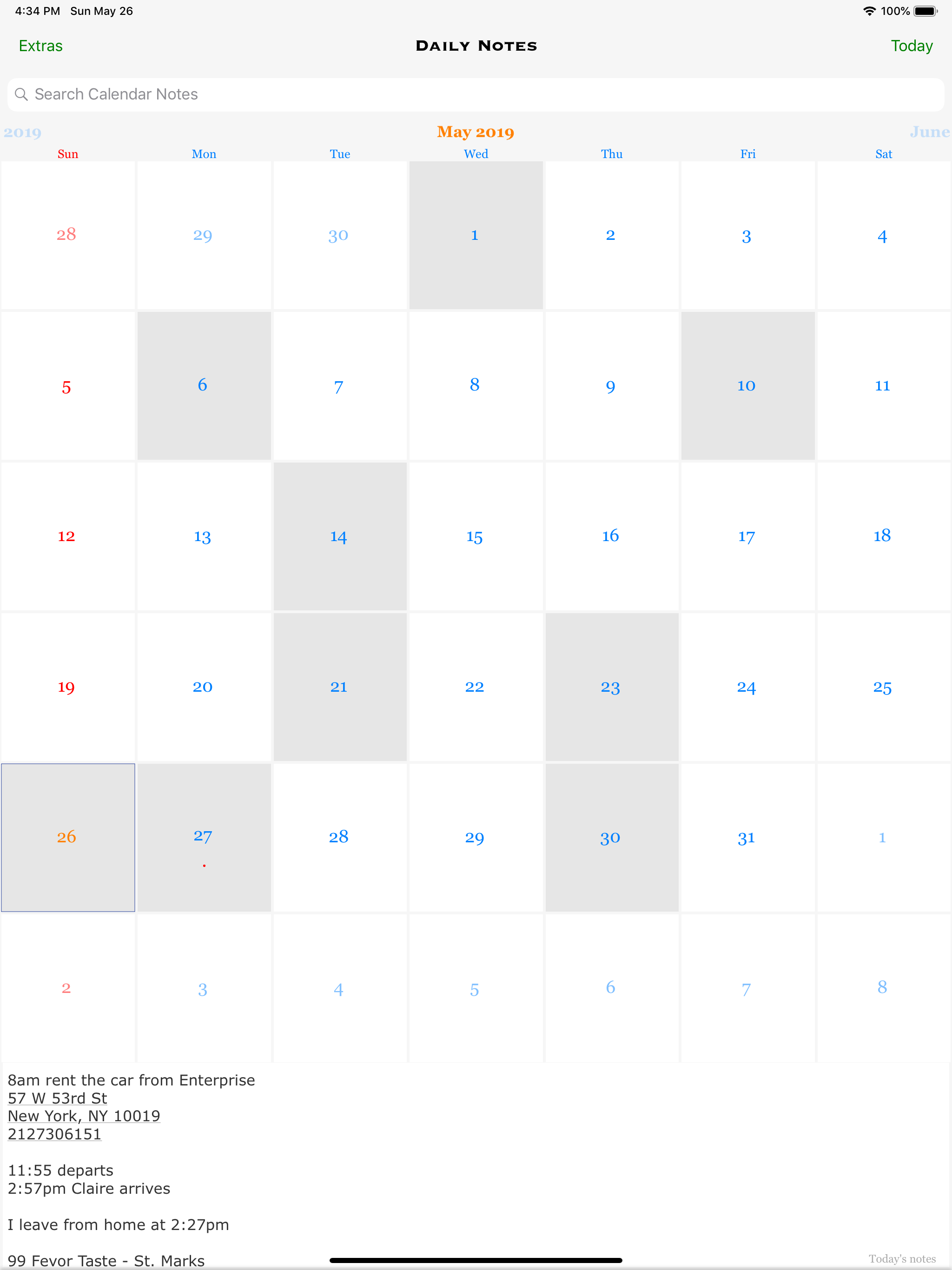 Daily Notes Planner 2