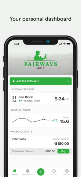 Game screenshot Fairways Golf Management apk