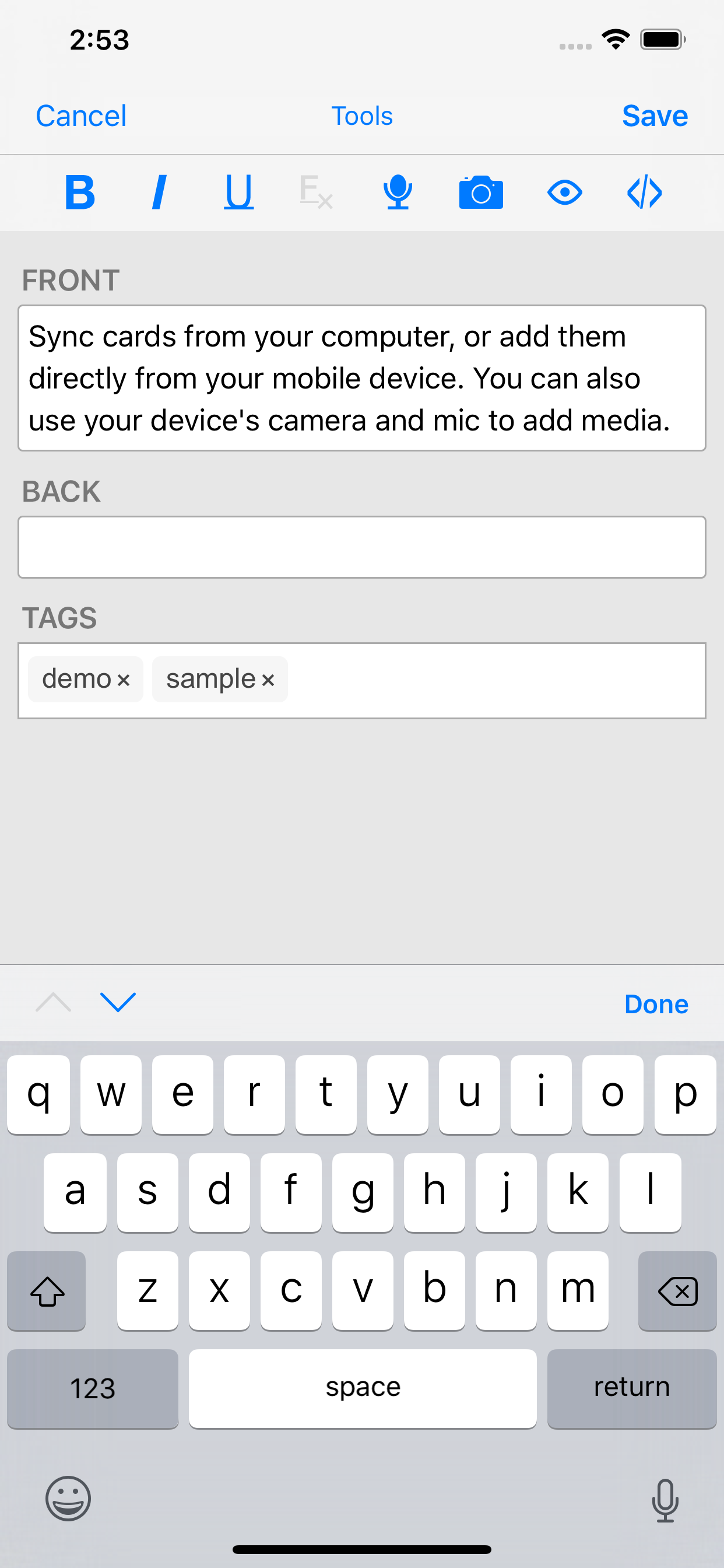 AnkiMobile Flashcards store screenshot 3