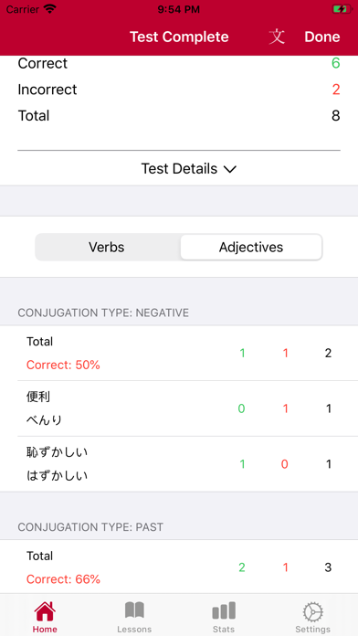 Japanese Conjugation City Screenshot