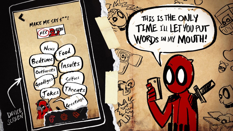 #4. Deadpool's Head (iOS) 由: Hasbro, Inc.