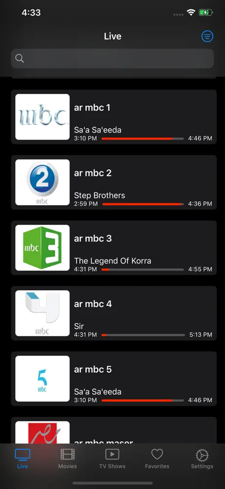 iProTV for iPtv & m3u content