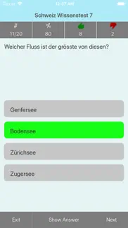 die schweiz testfragen iphone screenshot 3