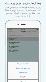 EncryptMe iphone bilder 3