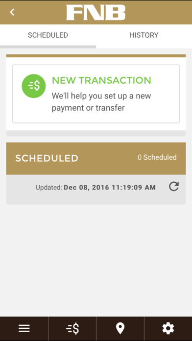 First National Bank of Hooker Screenshot