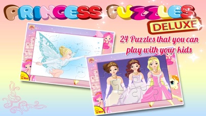 Screenshot #2 pour Puzzles de Princesses Deluxe