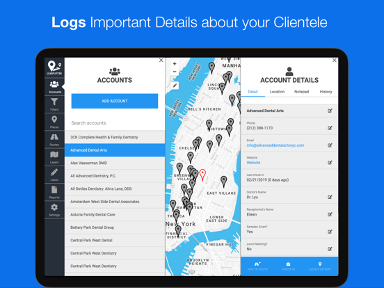 Screenshot #5 pour LeadPlotter Route & Sales CRM