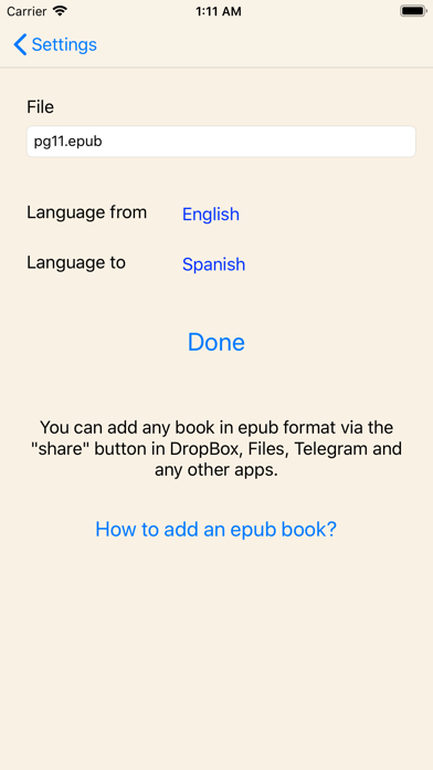 Translation Books Screenshot