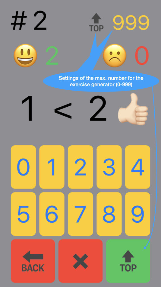 #3. My First Math Compare Numbers (iOS) Podle: Filip Stastny