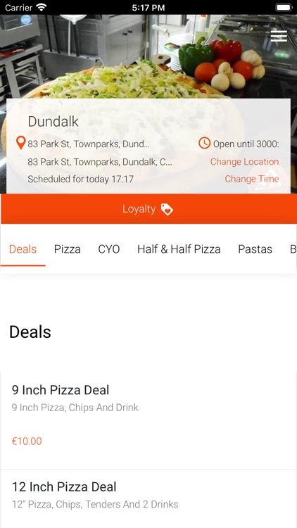 Tony's Pizza Dundalk screenshot-3