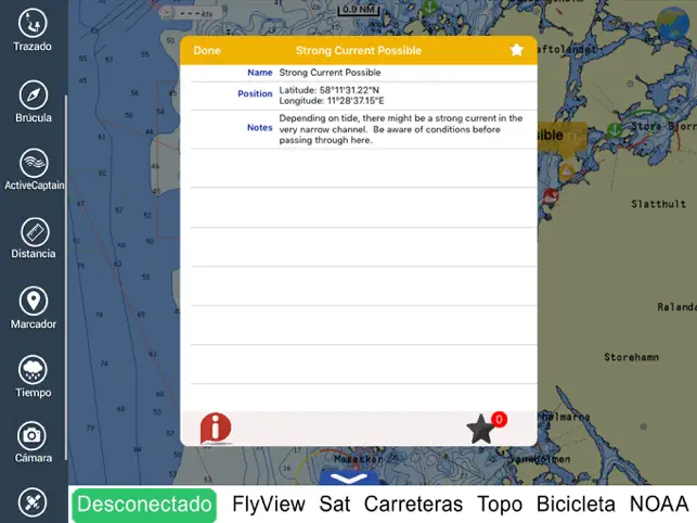 Imagem 4 AIS Maps: Marine & Lake charts iphone