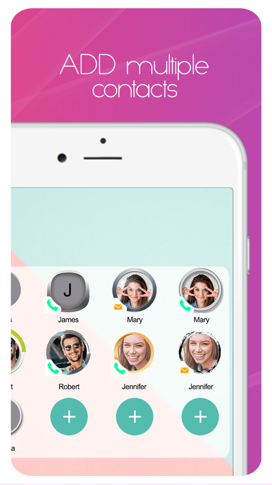 #3. My Contacts Home Screen Widget (iOS) Podle: Ivica Lakicevic