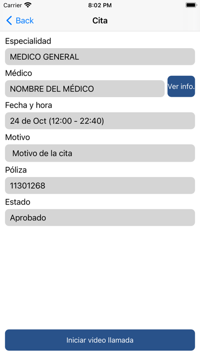 MediCall - Red Salud Screenshot