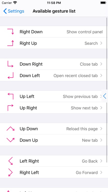Blink - fullscreen web browser screenshot-4