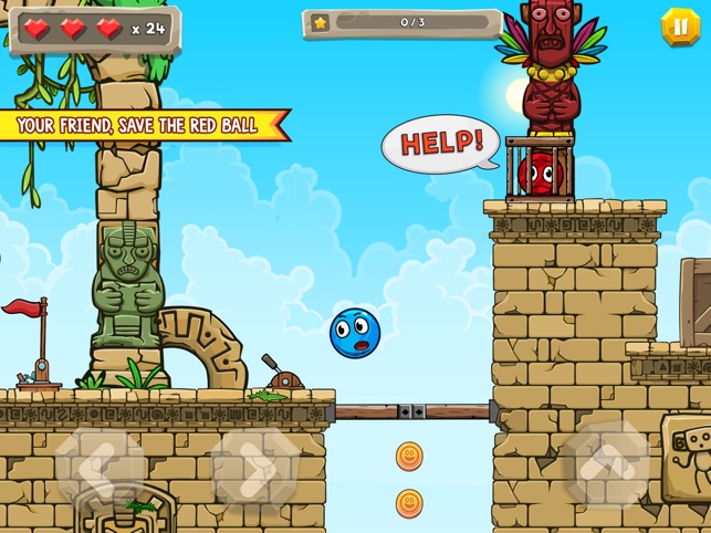 Red & Blue Balls Shooter Game na App Store