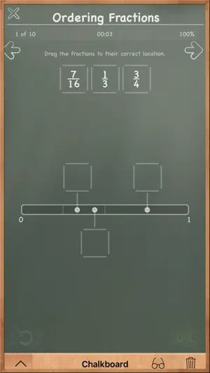 MathBoard Fractions screenshot 3