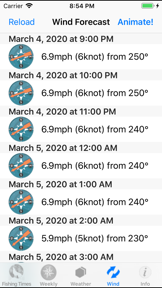 Best Fishing Times screenshot