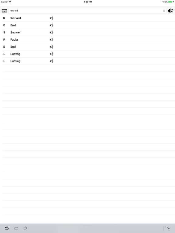 ReSpell+ Spelling Alphabet screenshot 6