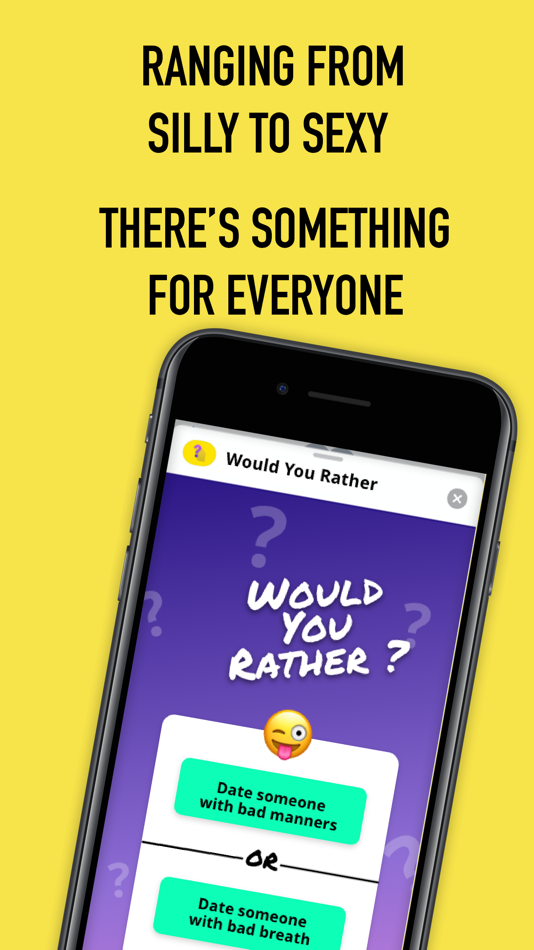 #4. Would You Rather for iMessage (iOS) 由: iMessage Games - Yellow Panda