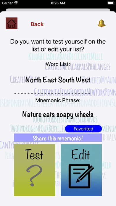 Mnemonics Plus screenshot 4