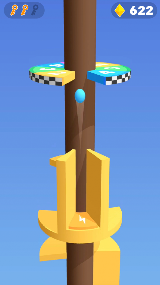 #2. Ball Maze - Helix Jump Games (iOS) Podle: FortyFour Games