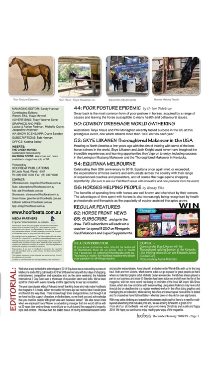 Hoofbeats Magazine