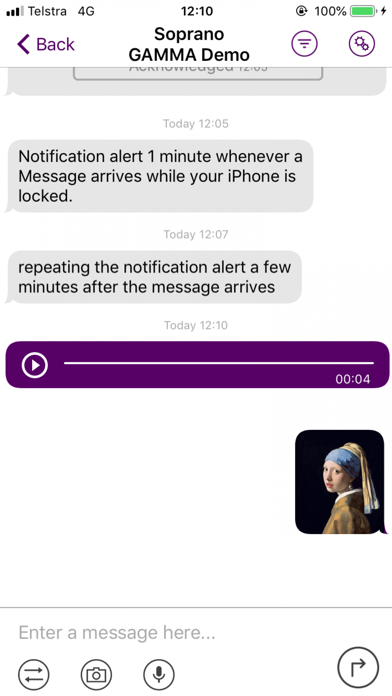 Screenshot #3 pour Telstra Smart Messenger
