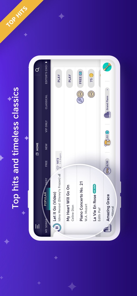 Piano app by Yokee - Vast Music Selection