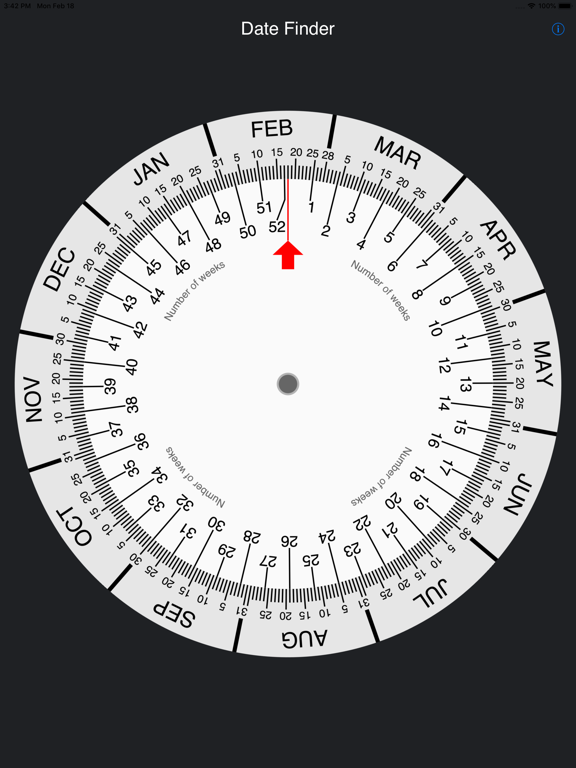 Screenshot #4 pour Simple Date Wheel
