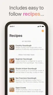 rise – bread baking iphone screenshot 3