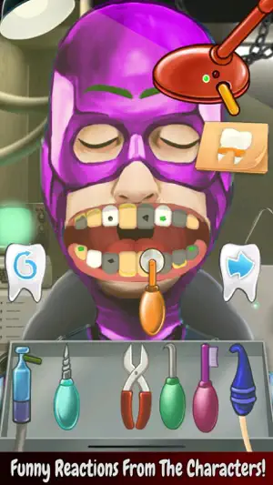 Superhero Dentist Adventure screenshot 3