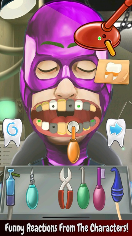 Superhero Dentist Action Game