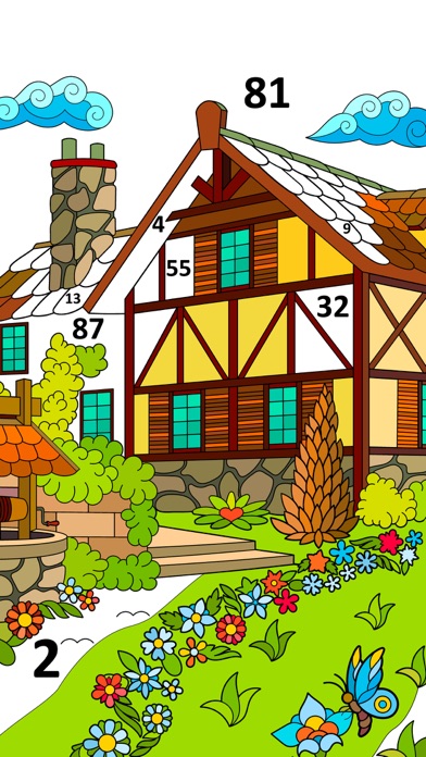 Screenshot #2 pour Coloriage par numéro: Line Art